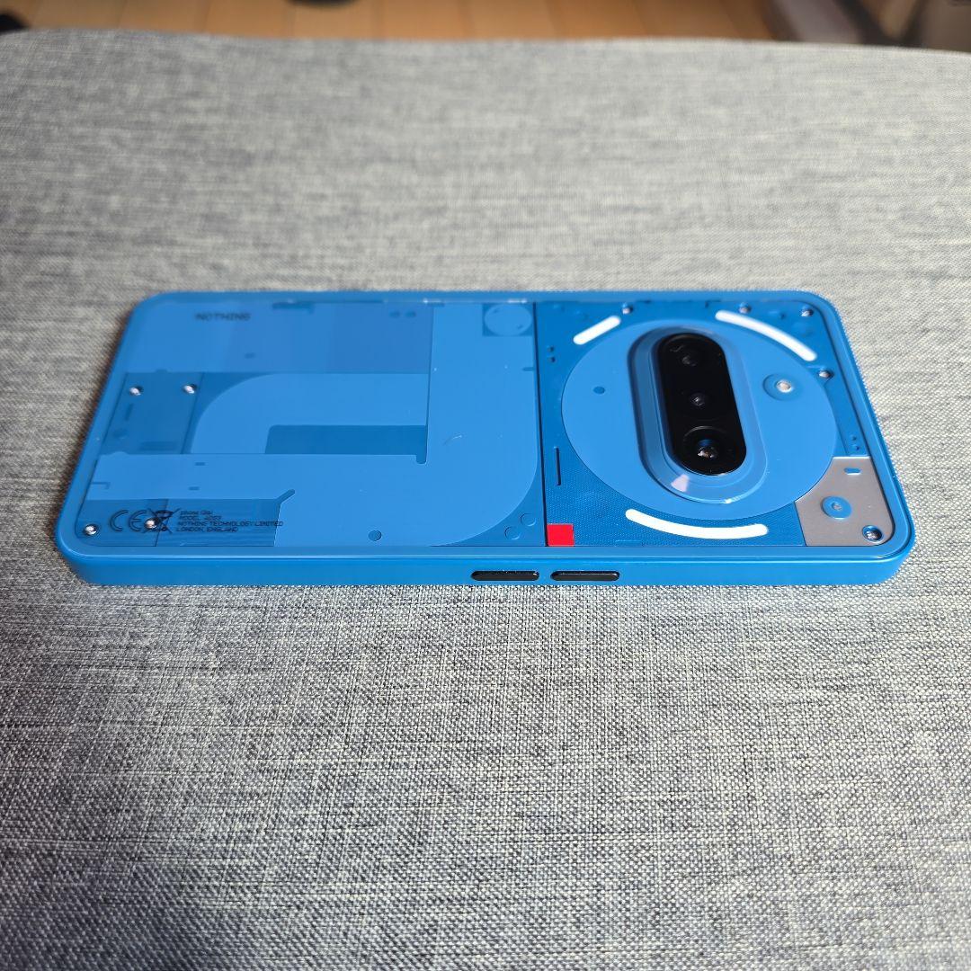 【極美品】Nothing Phone (3a) 楽天限定 青 ブルー スマホ