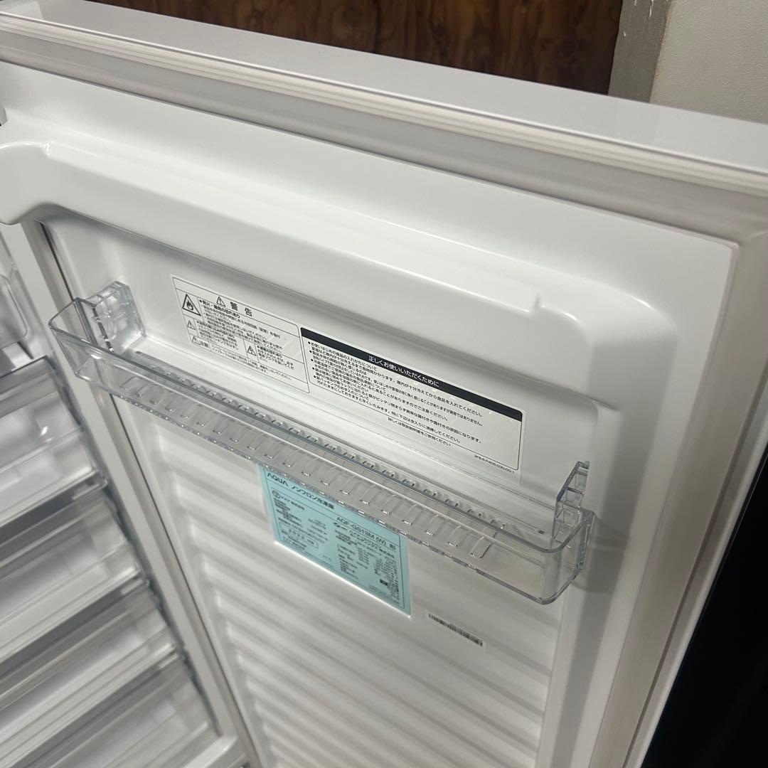 都内23区送料無料❗️ AQUA AQF-GS13M (W) 冷凍庫✨