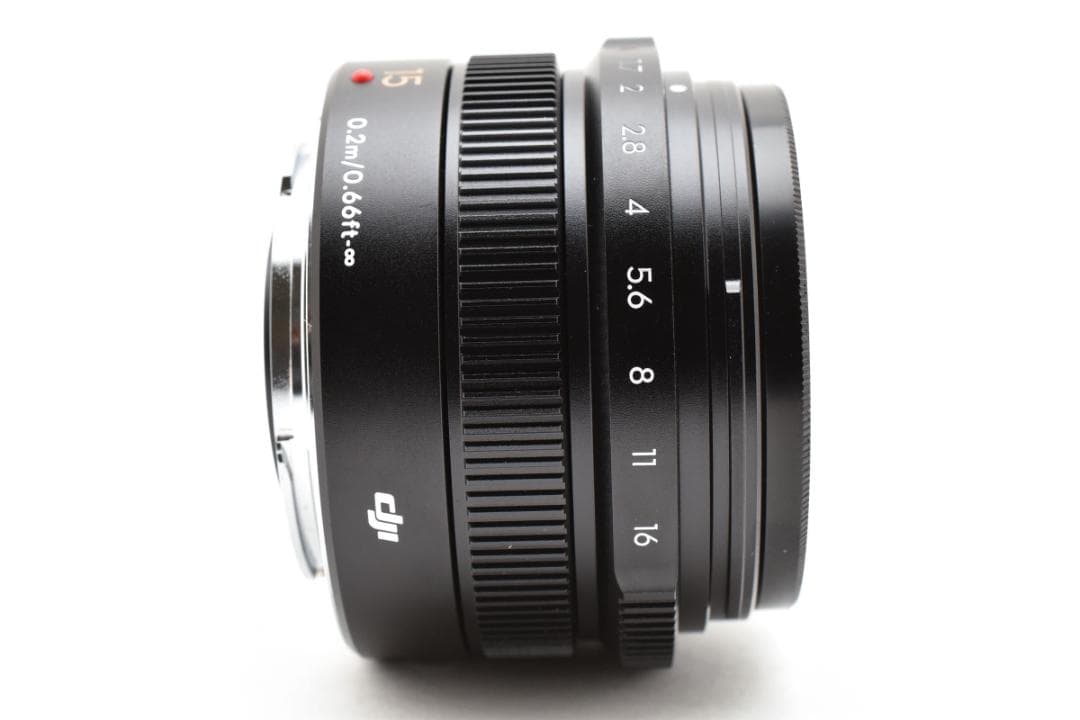 美品 DJI MFT 15mm F1.7 ASPH D-L015 付属品多数