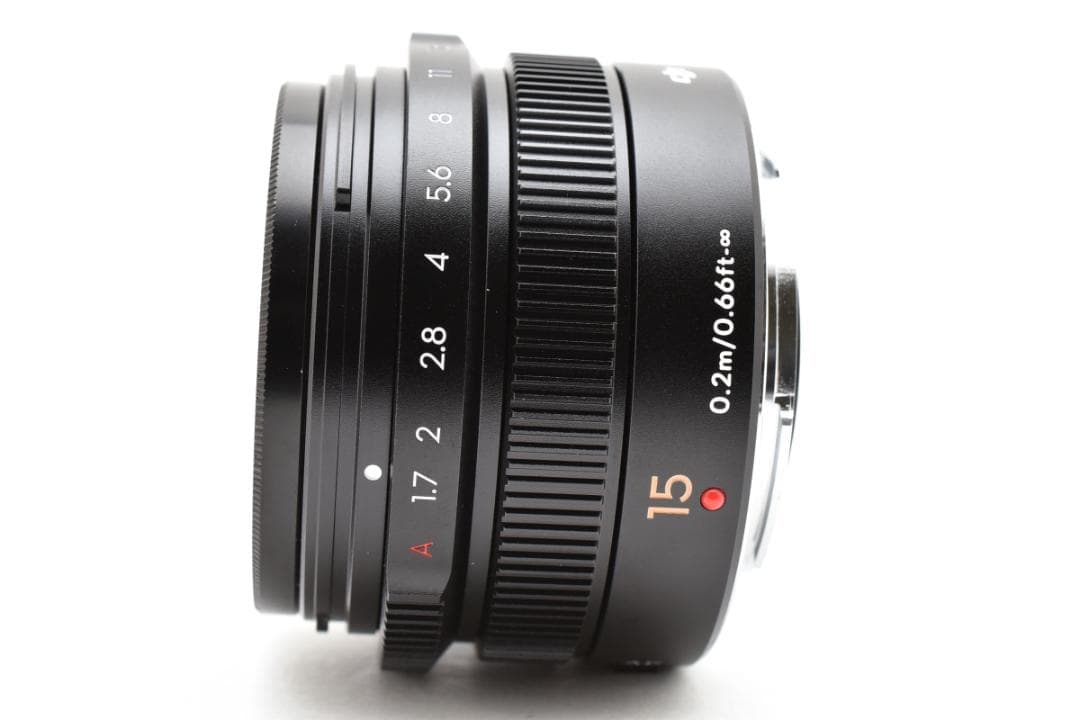 美品 DJI MFT 15mm F1.7 ASPH D-L015 付属品多数