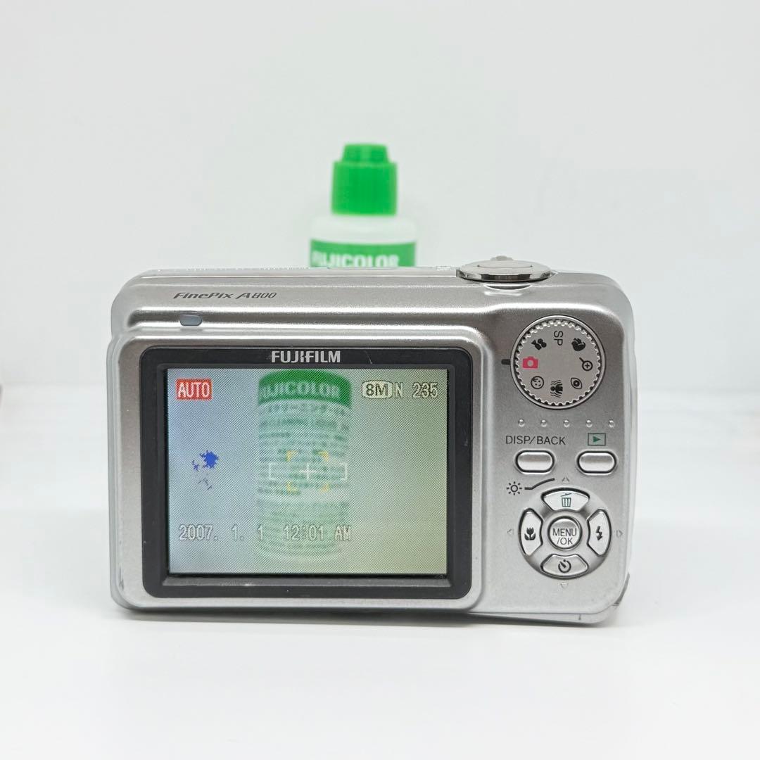 【完動品】FUJIFILM Finepix A800 デジタルカメラ