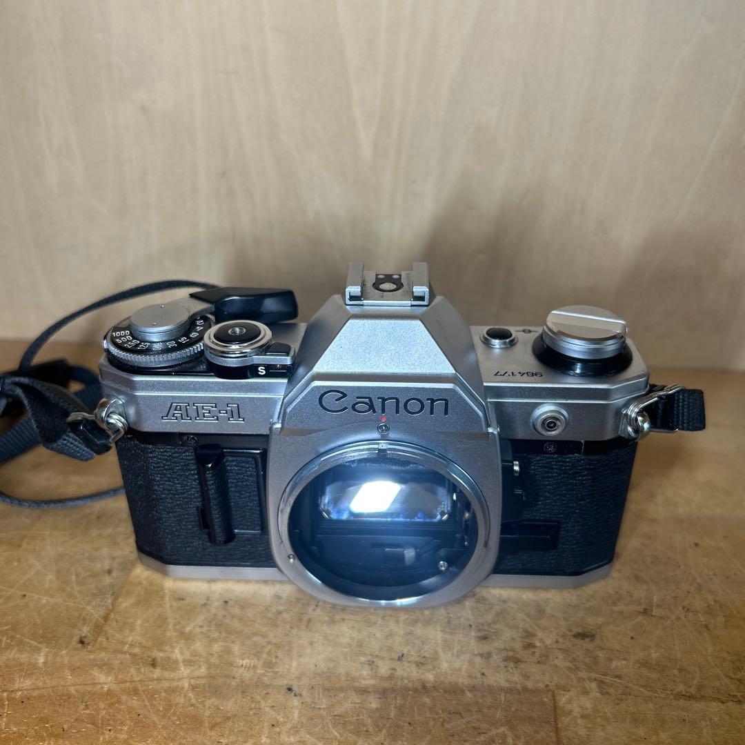 Canon AE-1 シルバーボディー　完動美品