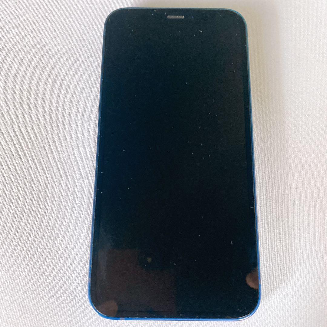 iPhone12mini 64GB ブルー アイフォン ガラスフィルム付き