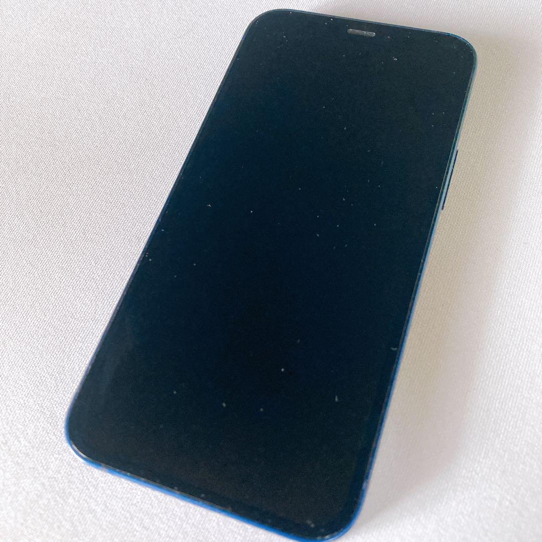 iPhone12mini 64GB ブルー アイフォン ガラスフィルム付き