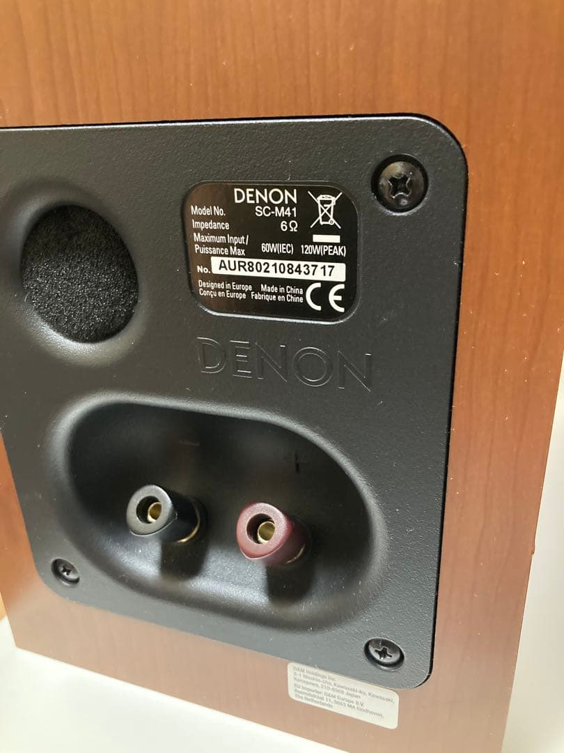 DENON SC-M41 スピーカー ペア 動作確認済み