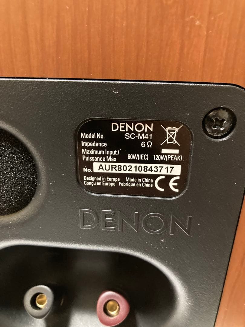 DENON SC-M41 スピーカー ペア 動作確認済み