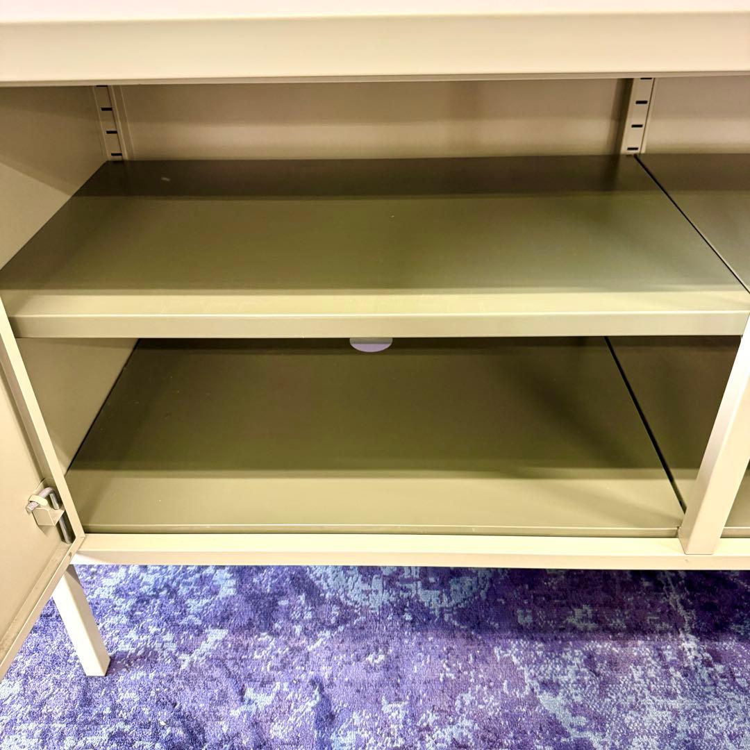★廃盤商品【美品/都内無料配送】IKEA PS キャビネット ライトグリーン