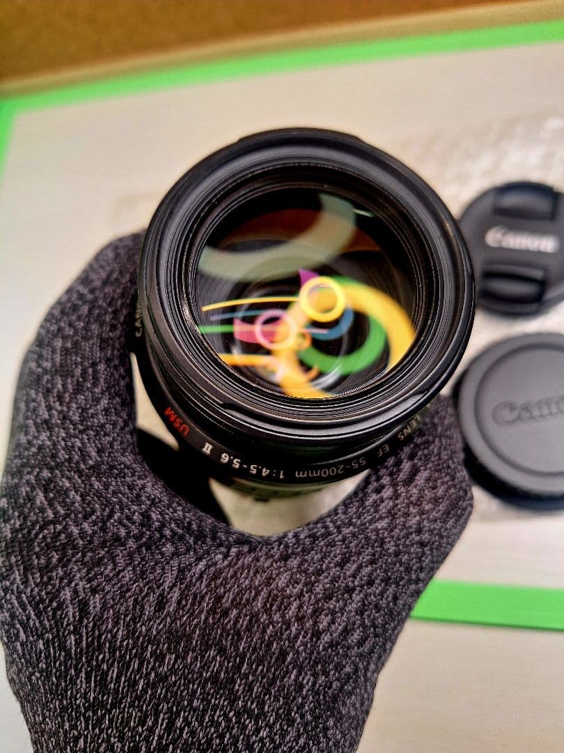 Canon EF 55-200mm 4.5-5.6 usm II レンズ注意点有