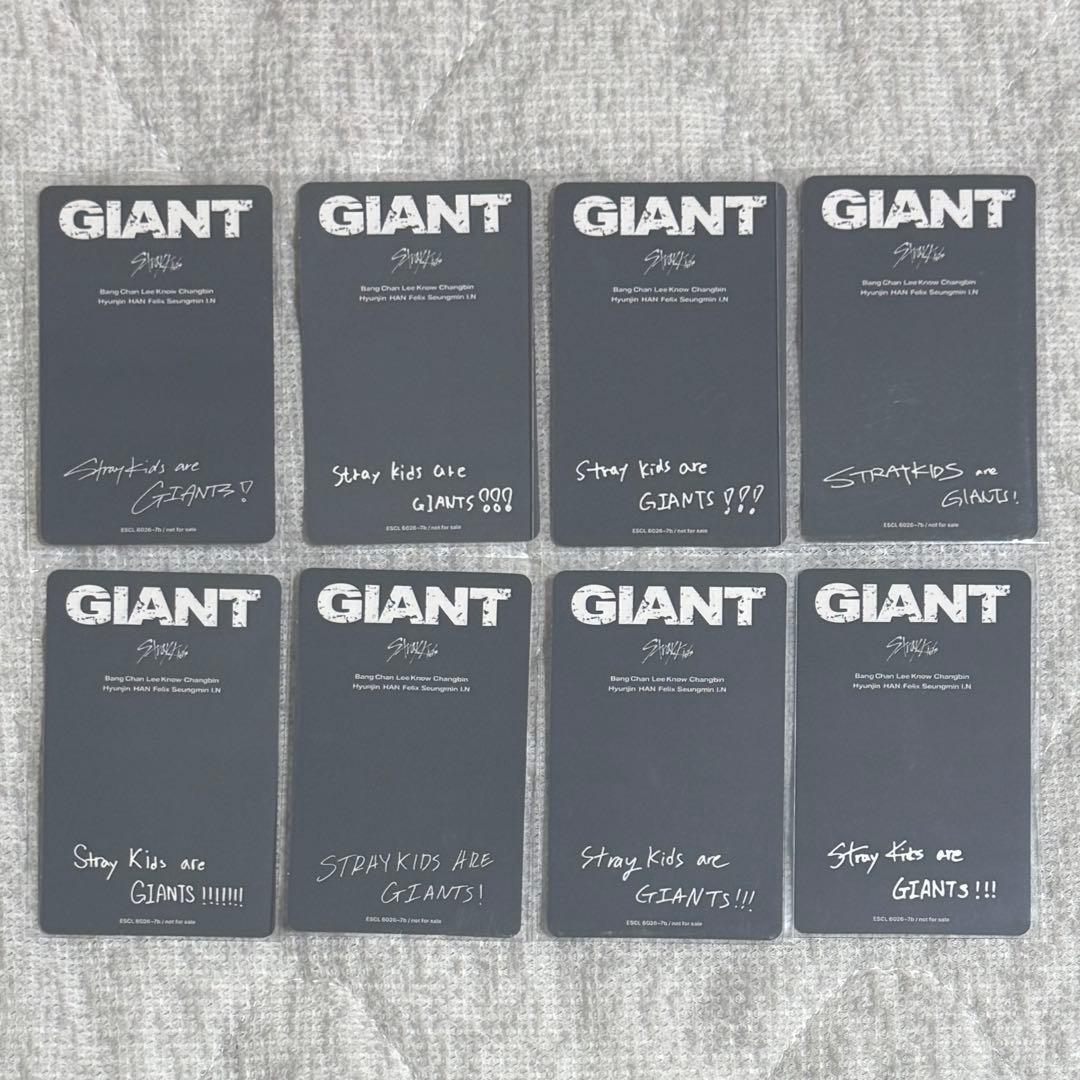 Stray Kids GIANT 封入トレカ