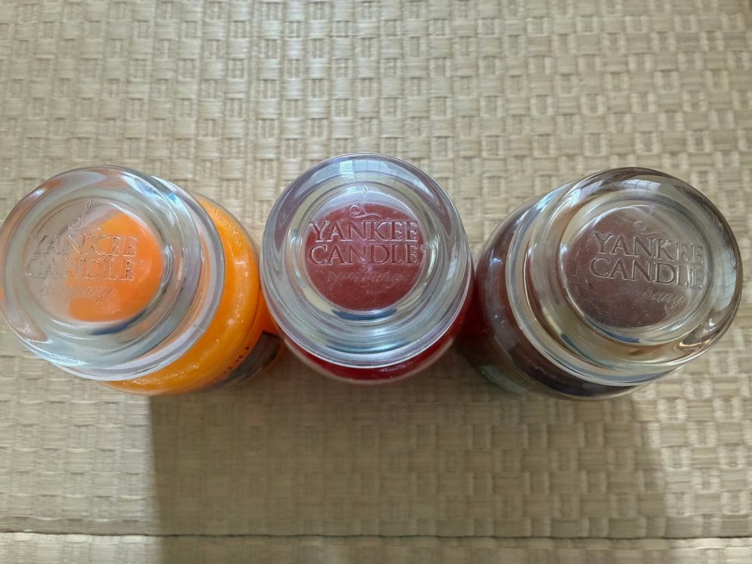 Yankee Candle アロマキャンドル 3種セット