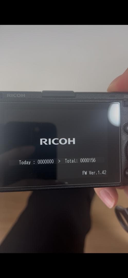 【極美品】RICOH GR IIIx（ショット数156回）保証残・おまけ付き