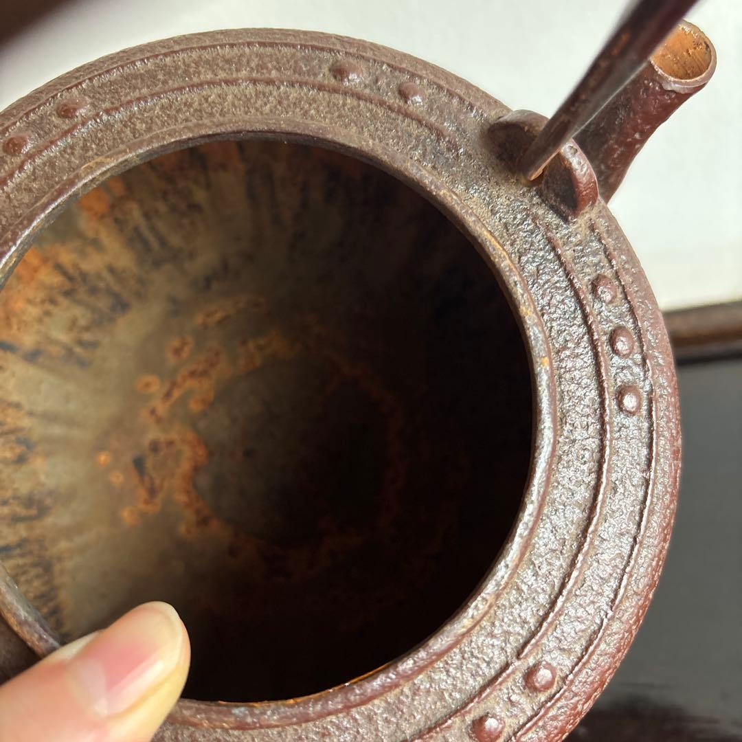 南部鉄器　鉄瓶　釜　茶釜 茶道具　美術品　工芸　コレクション　やかん