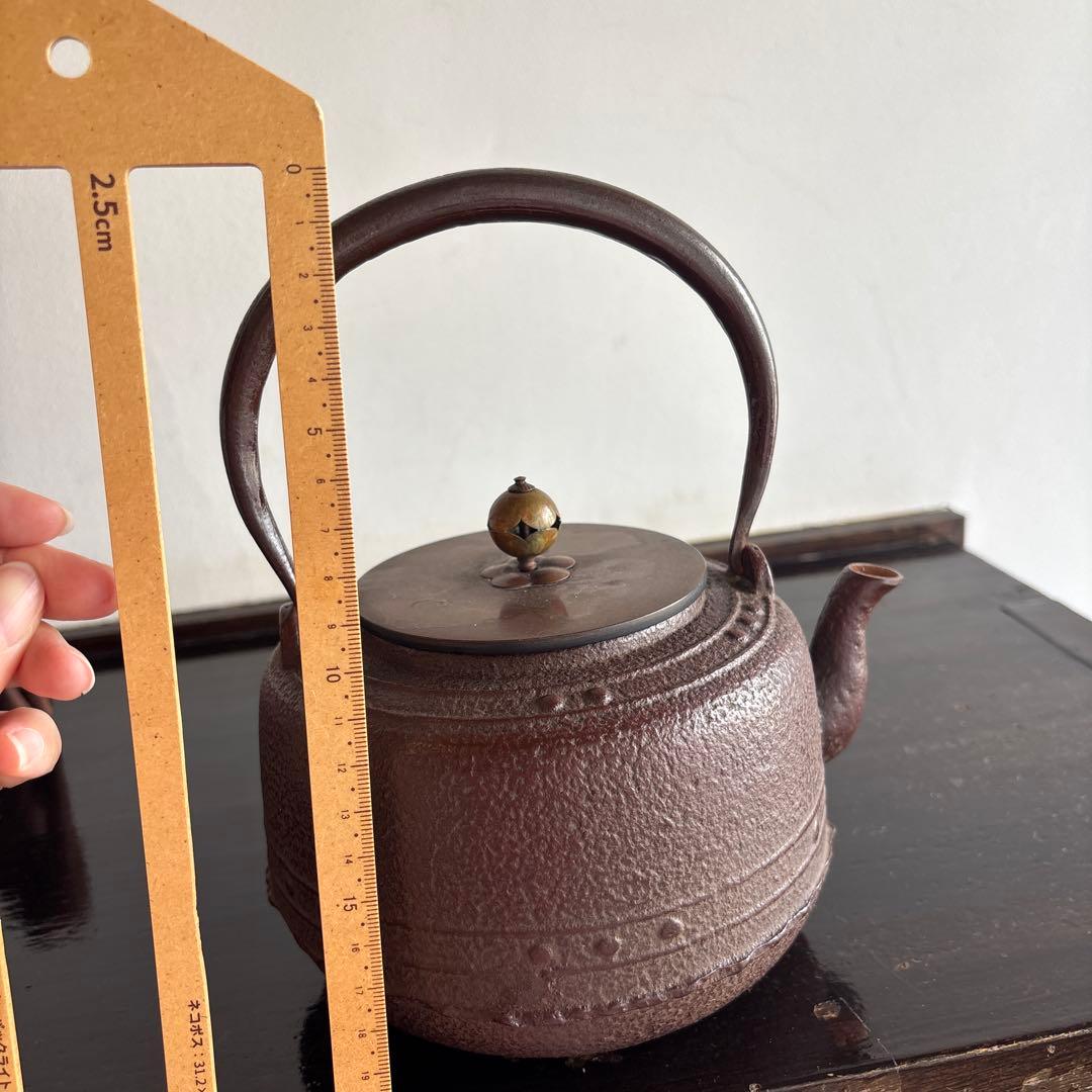 南部鉄器　鉄瓶　釜　茶釜 茶道具　美術品　工芸　コレクション　やかん