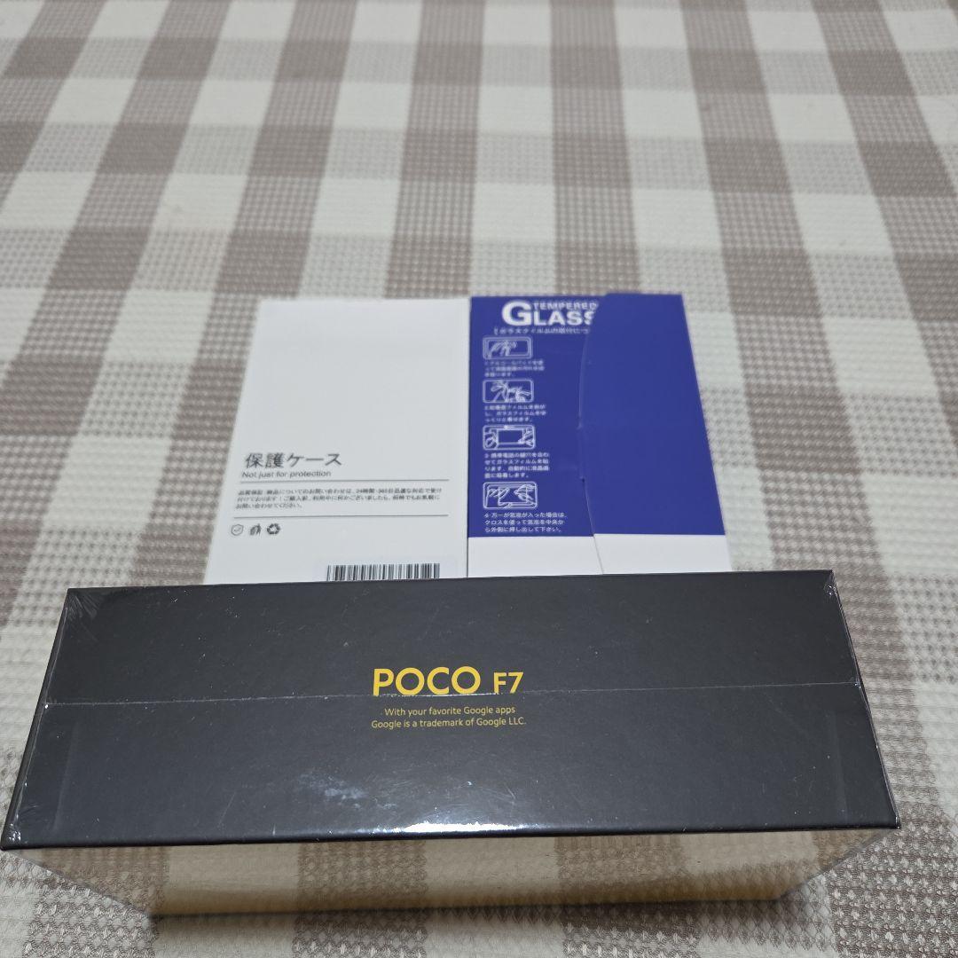 未開封 Xiaomi POCO F7 12G+256G シルバー　本体 セット