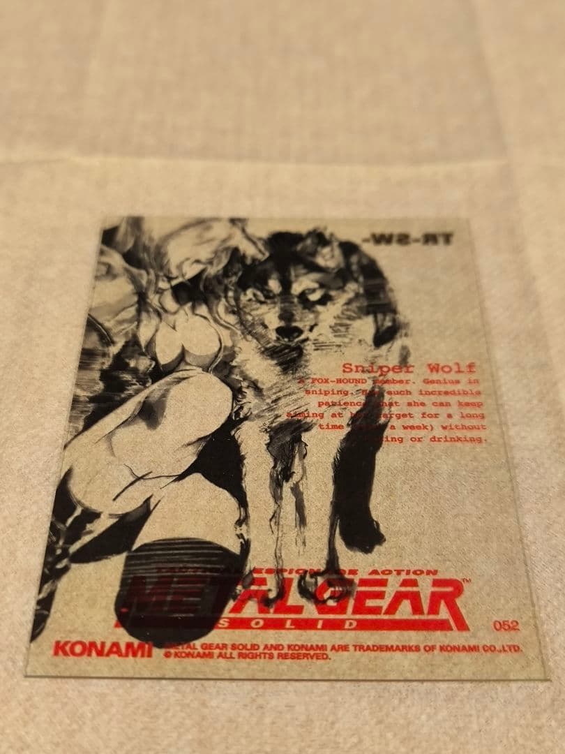 【L GEAR SOLID】トレーディングカード