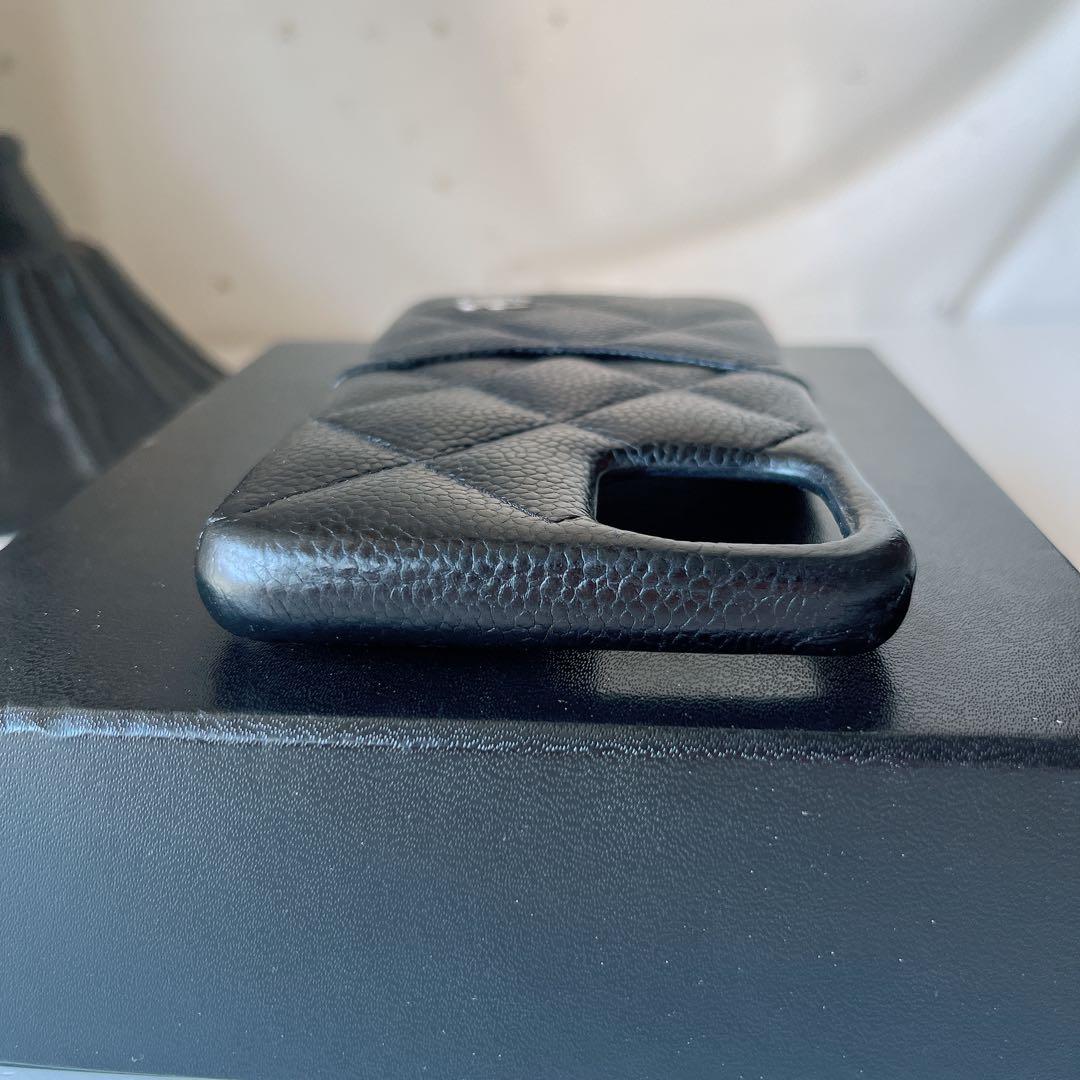 CHANEL シャネルココマーク マトラッセ 携帯ケース　iPhone11pro