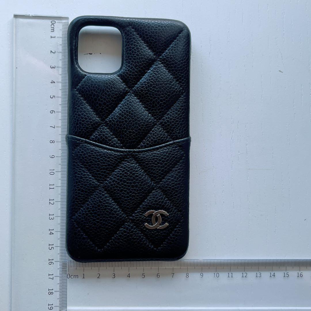 CHANEL シャネルココマーク マトラッセ 携帯ケース　iPhone11pro