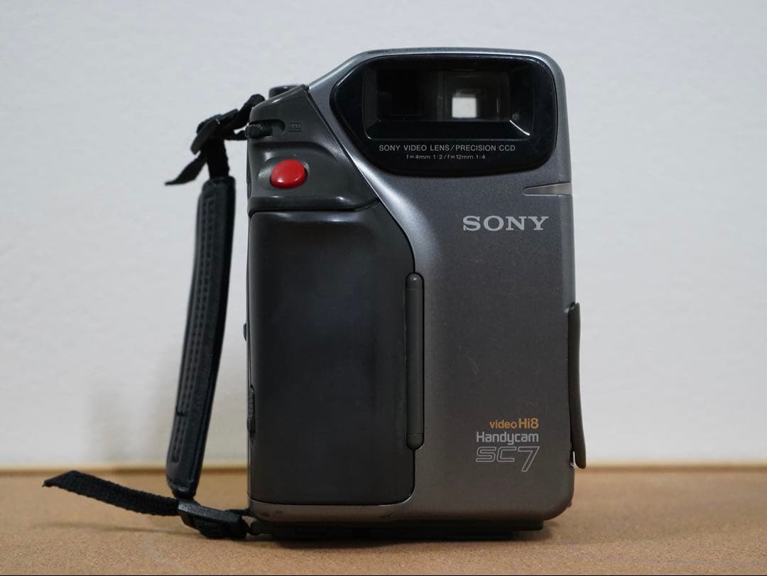 【希少・液晶修理済み】SONY CCD-SC7 完動品（広角レンズ曇りあり）