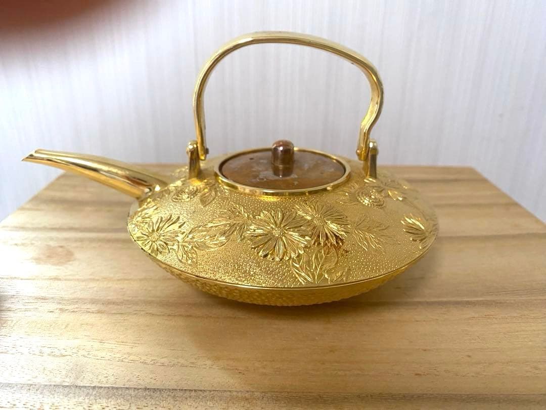 屠蘇器セット　銚子　金杯、銀杯　 工芸品　　　　　　24KGP SP