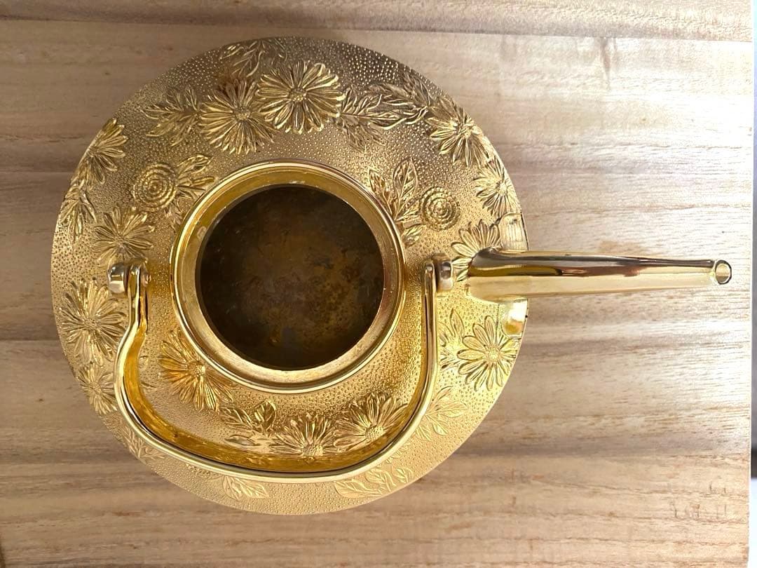 屠蘇器セット　銚子　金杯、銀杯　 工芸品　　　　　　24KGP SP