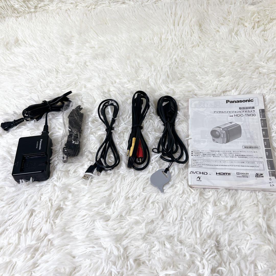 ☆動作確認済★ Panasonic HDC-TM30 ビデオカメラ　パナソニック