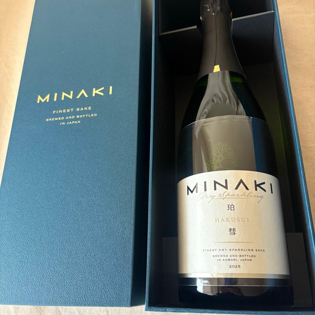 希少 MINAKI 珀彗 スパークリング日本酒 　2026年製造 720ml