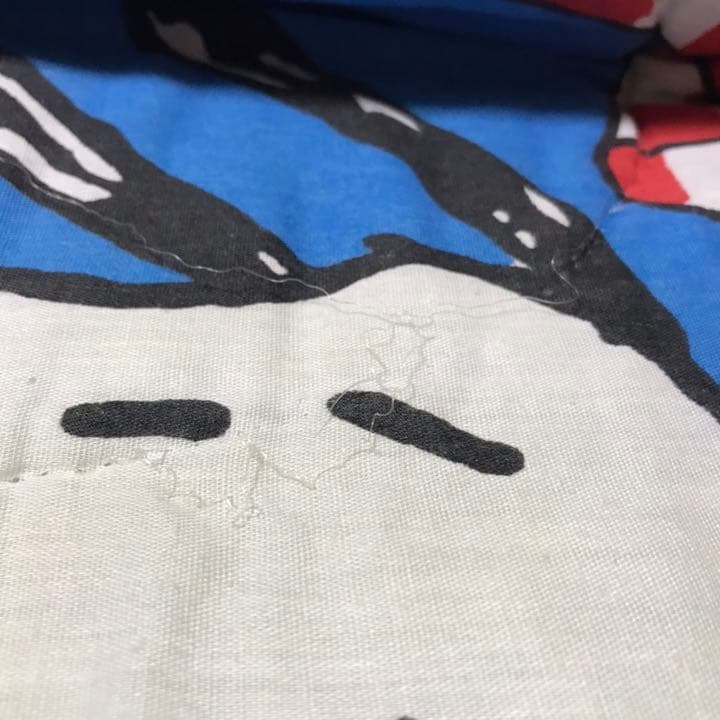 スヌーピー ヴィンテージ寝袋？ 難あり！