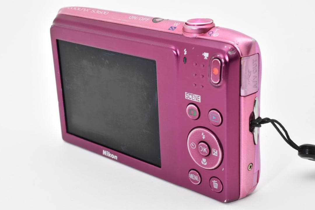 Nikon COOLPIX S3600 ピンク コンパクトデジカメ　813