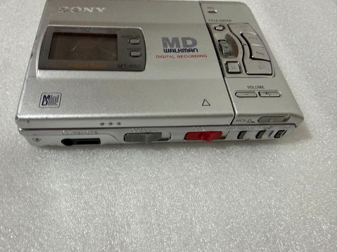 [ジャンク品]ソニーSONY MZ-R50 MDウォークマン　MDレコーダー
