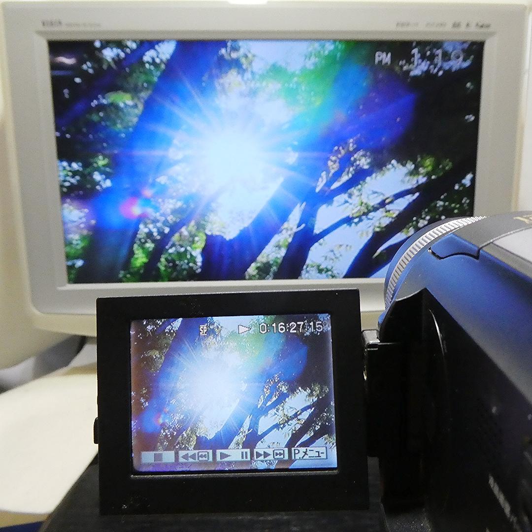 動作品ソニー DCR-PC300 MiniDVビデオカメラ　DVDダビングに最適