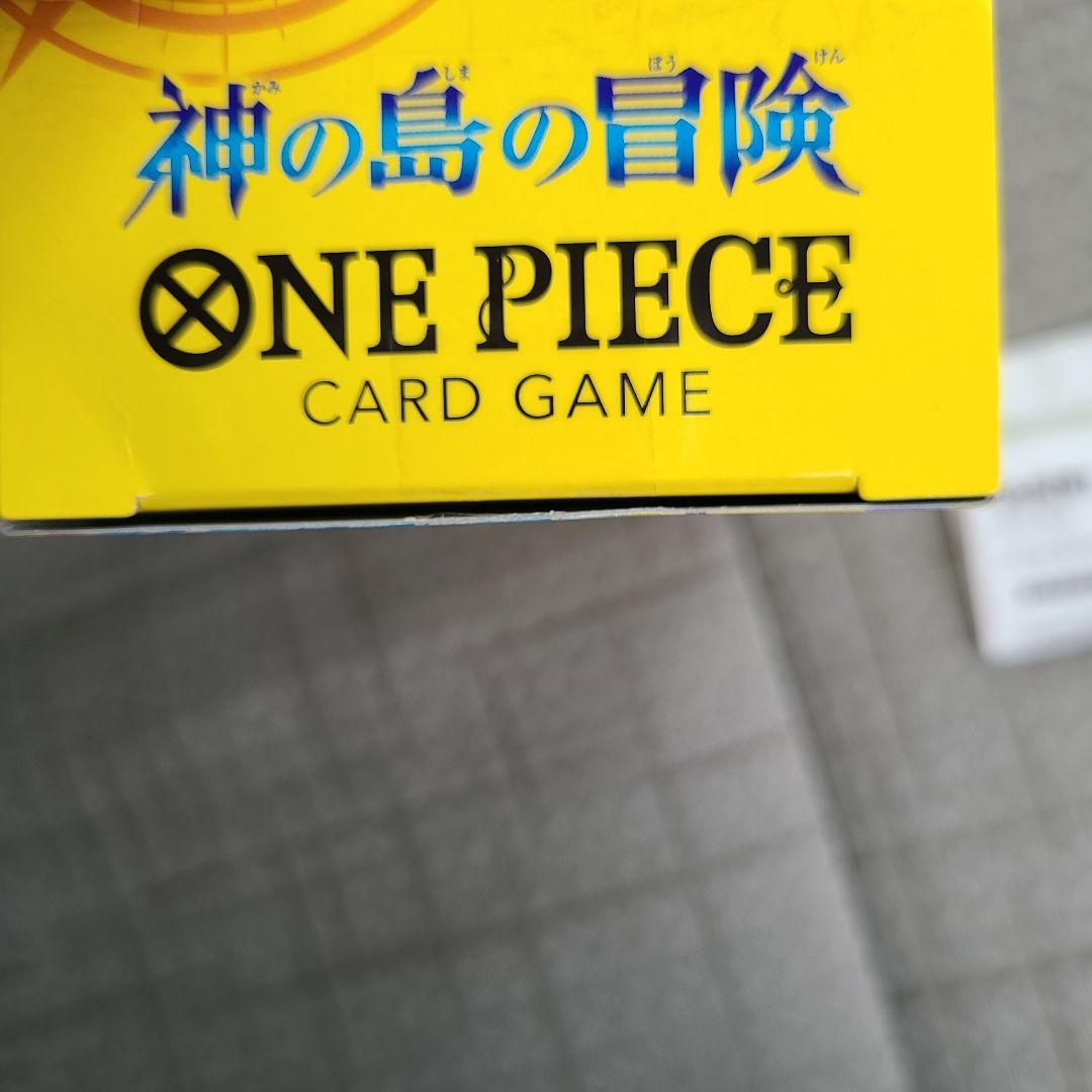 ONE PIECE CARD GAME 神の島の冒険 新品 1BOX カット済み