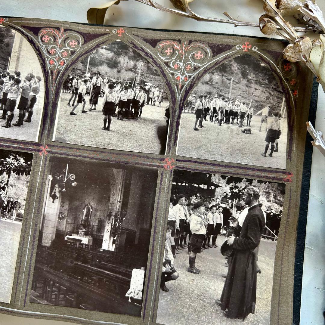 手彩色に息づく姉弟の記憶 1930年代フランス　写真アルバム