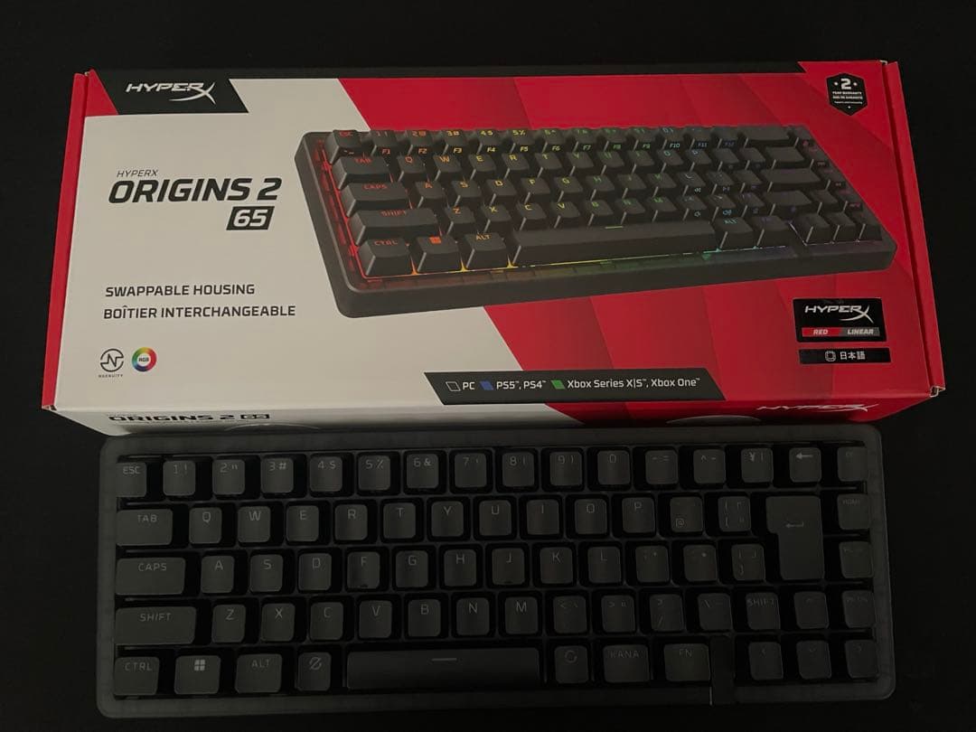 HyperX Origins 2 65 メカニカルキーボード
