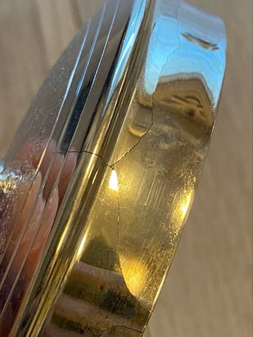 【AZUMA】未使用　銀仕上　アイスペール　トング付き