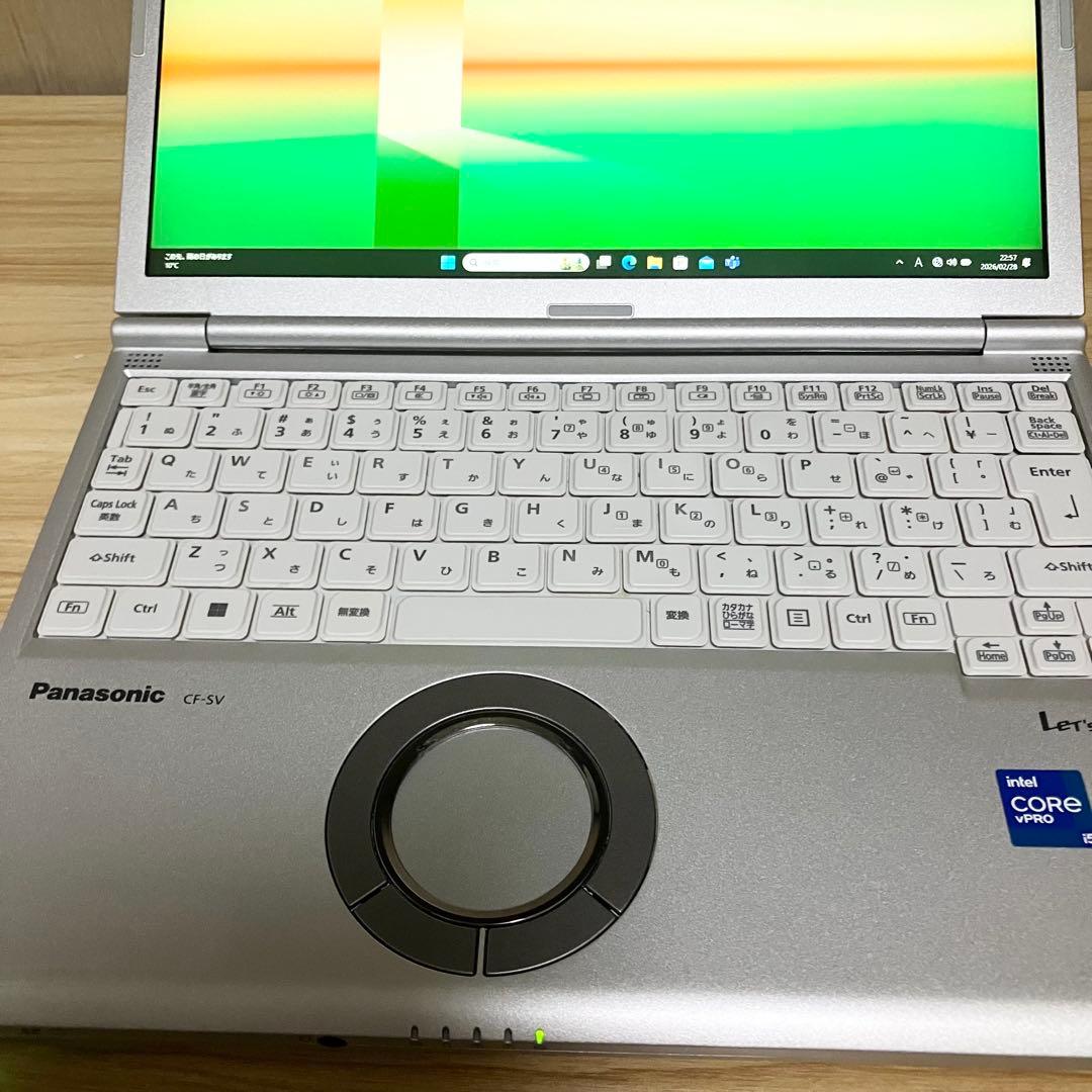 第11世代！極美品！レッツノートCF-SV1 core i5 メモリ16GB