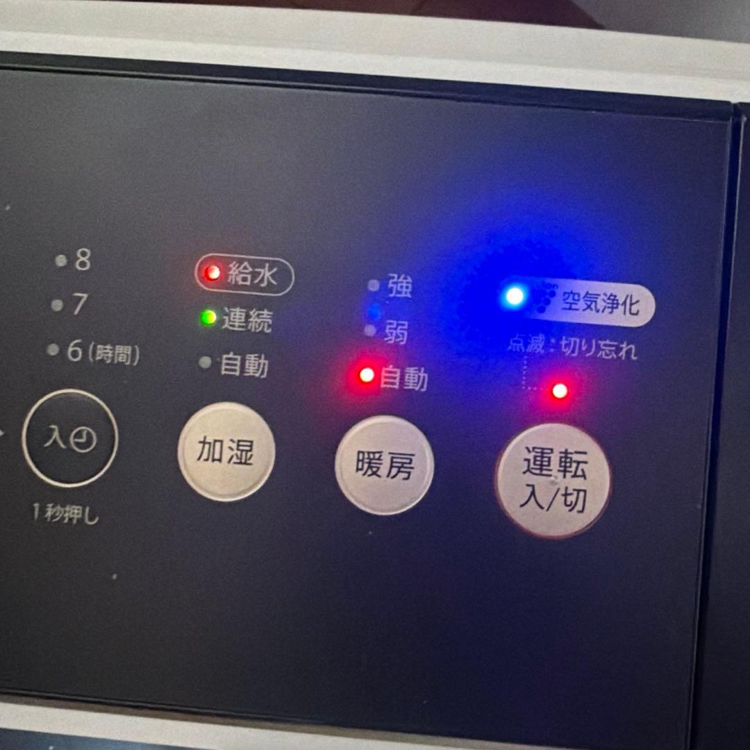 シャープ 加湿セラミックファンヒーター HX-P12E9-W 2021年製