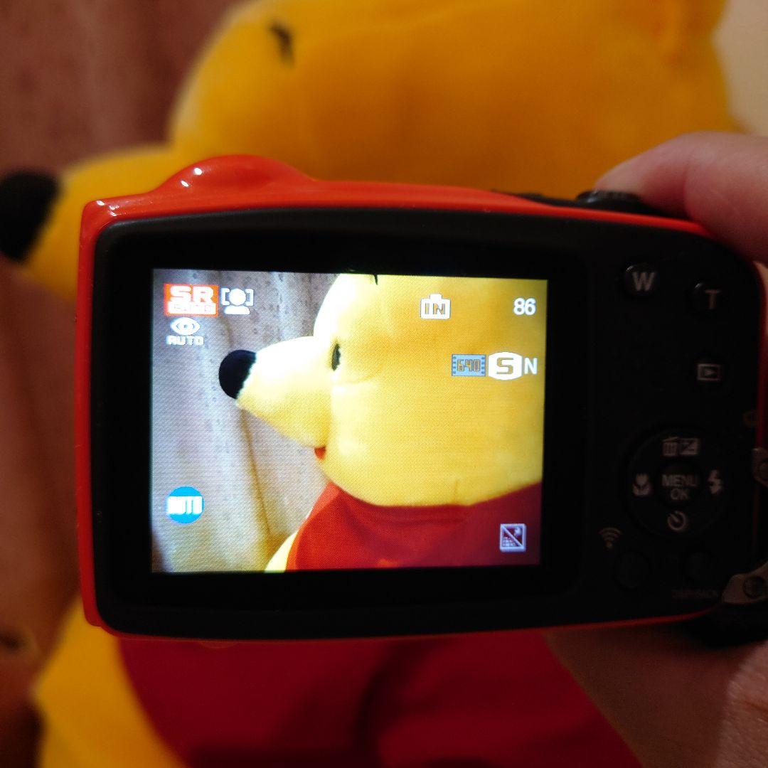 【動作OK】 FUJIFILM FINEPIX XP70 オレンジ 防水耐衝撃