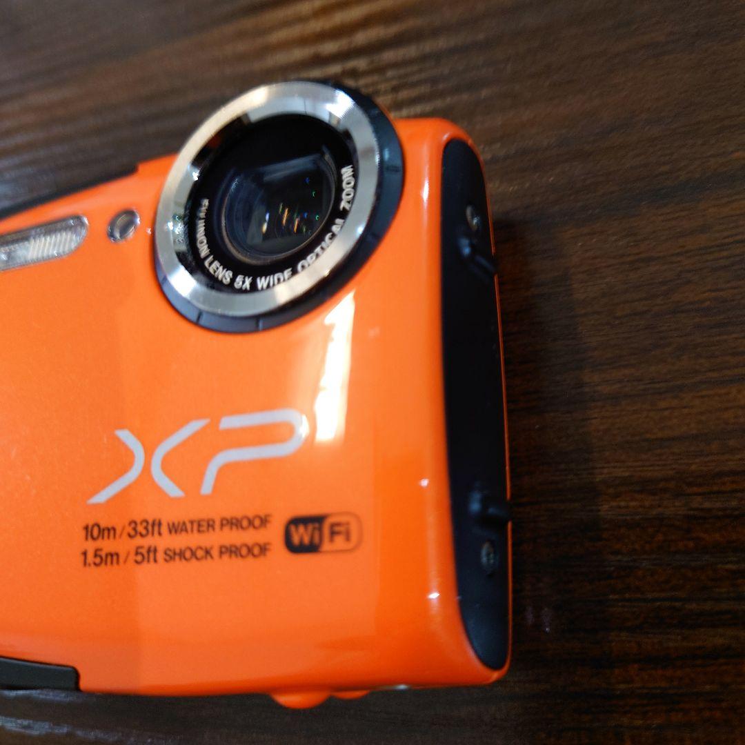 【動作OK】 FUJIFILM FINEPIX XP70 オレンジ 防水耐衝撃