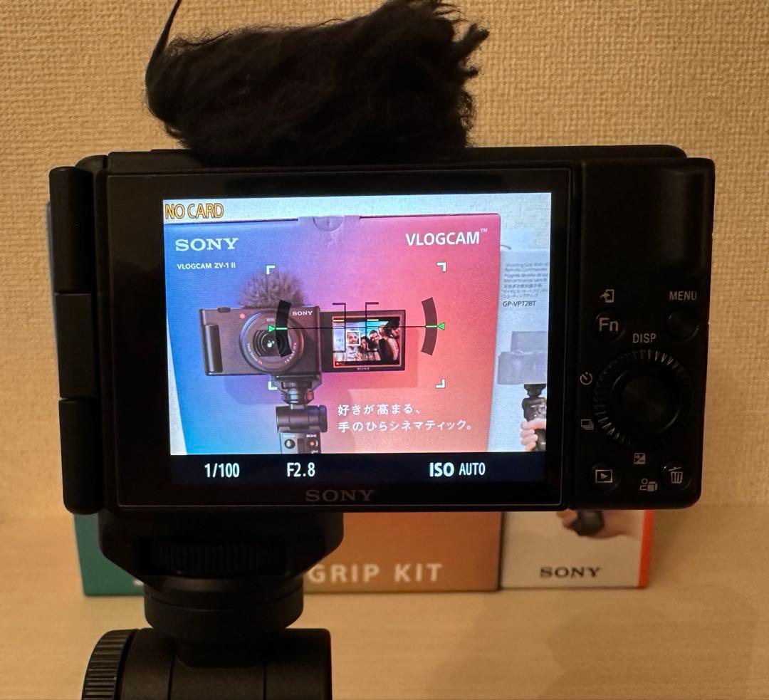 （室内3回使用）未使用に近い SONY zv1m2