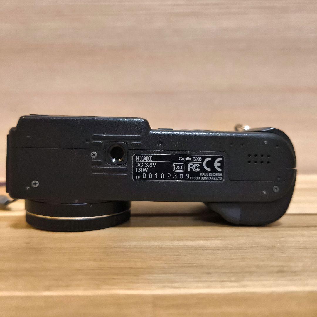RICOH リコー コンパクト デジタルカメラ Caplio GX8 ブラック