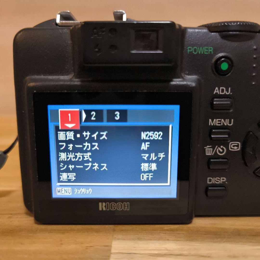 RICOH リコー コンパクト デジタルカメラ Caplio GX8 ブラック