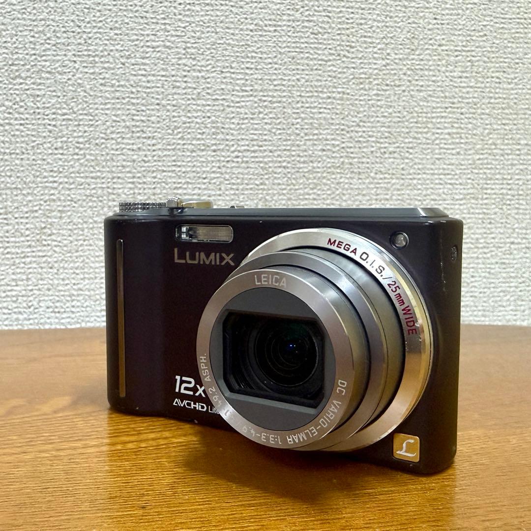 【美品】LUMIX DMC-TZ7 レッド 希少色 CCD 12倍