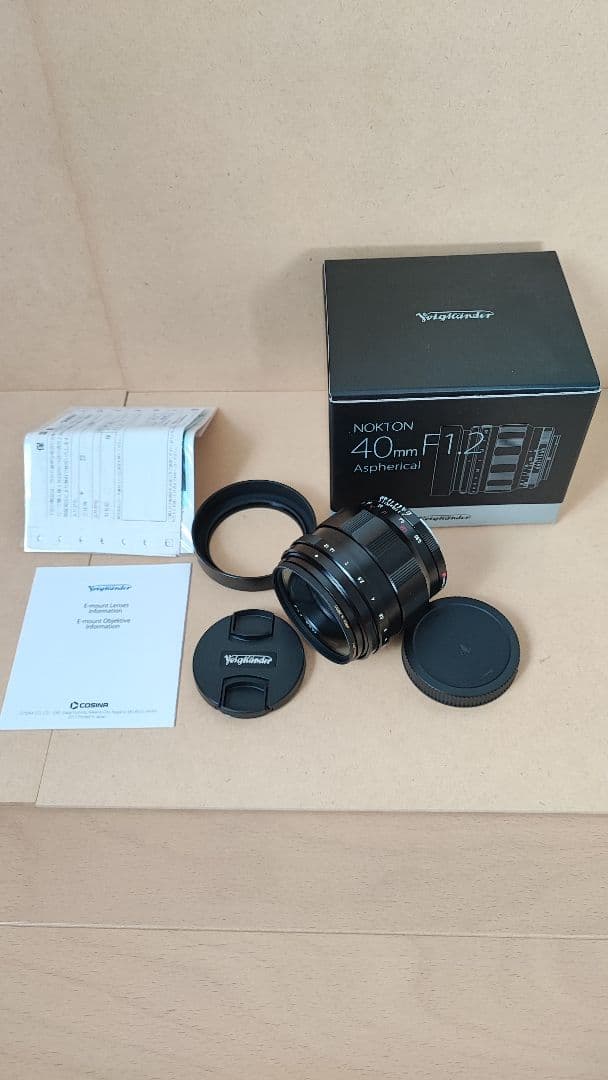Voigtländer NOKTON 40mm F1.2 Eマウント
