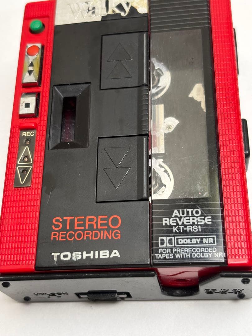 TOSHIBA KT-RS1 ステレオカセットプレーヤー　AM\FMパック付き