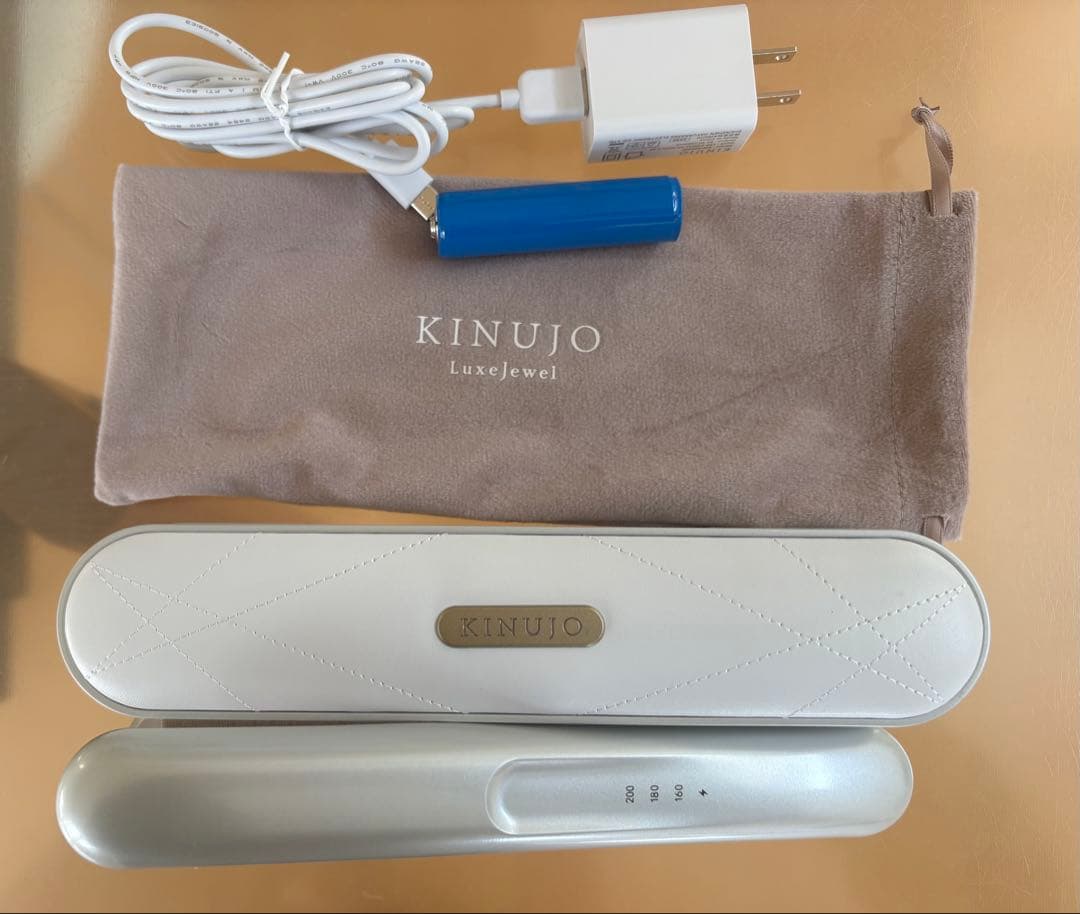 KINUJO Luxejewel コードレスアイロン