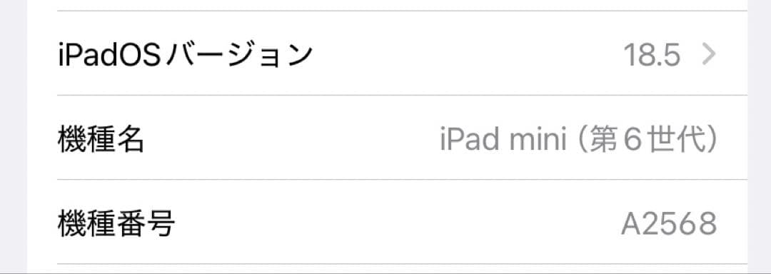 AppleiPad mini 6世代　Cellular モデル64gb