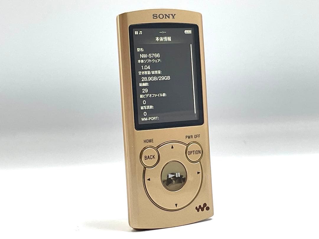 バッテリー良好　SONY WALKMAN NW-S766 32GB