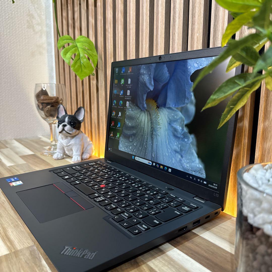 極美品 新型2023年モデル‼️ThinkPad L13☘16GB☘ノートパソコン