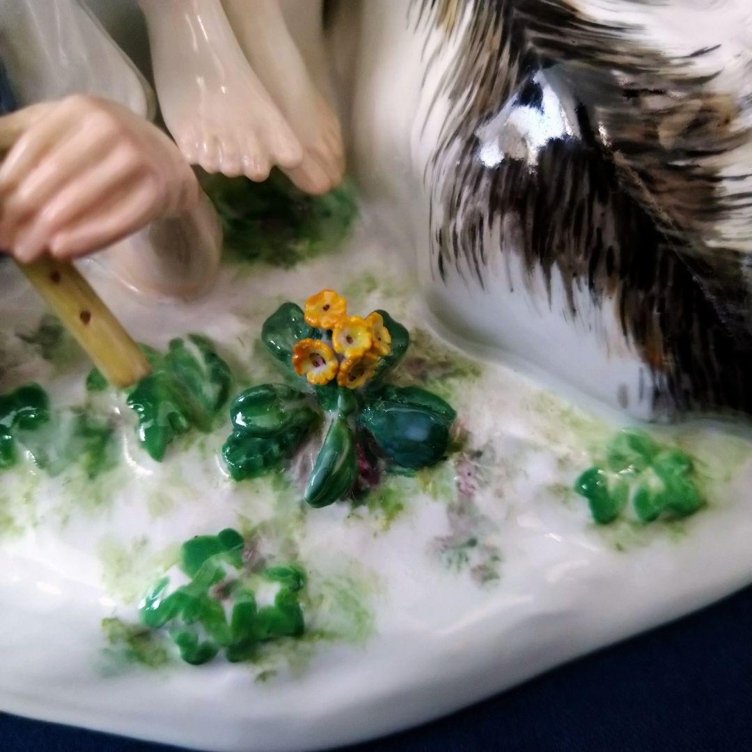 ✤1924年以前マイセン（Meissen）『山羊飼いの恋人たち』