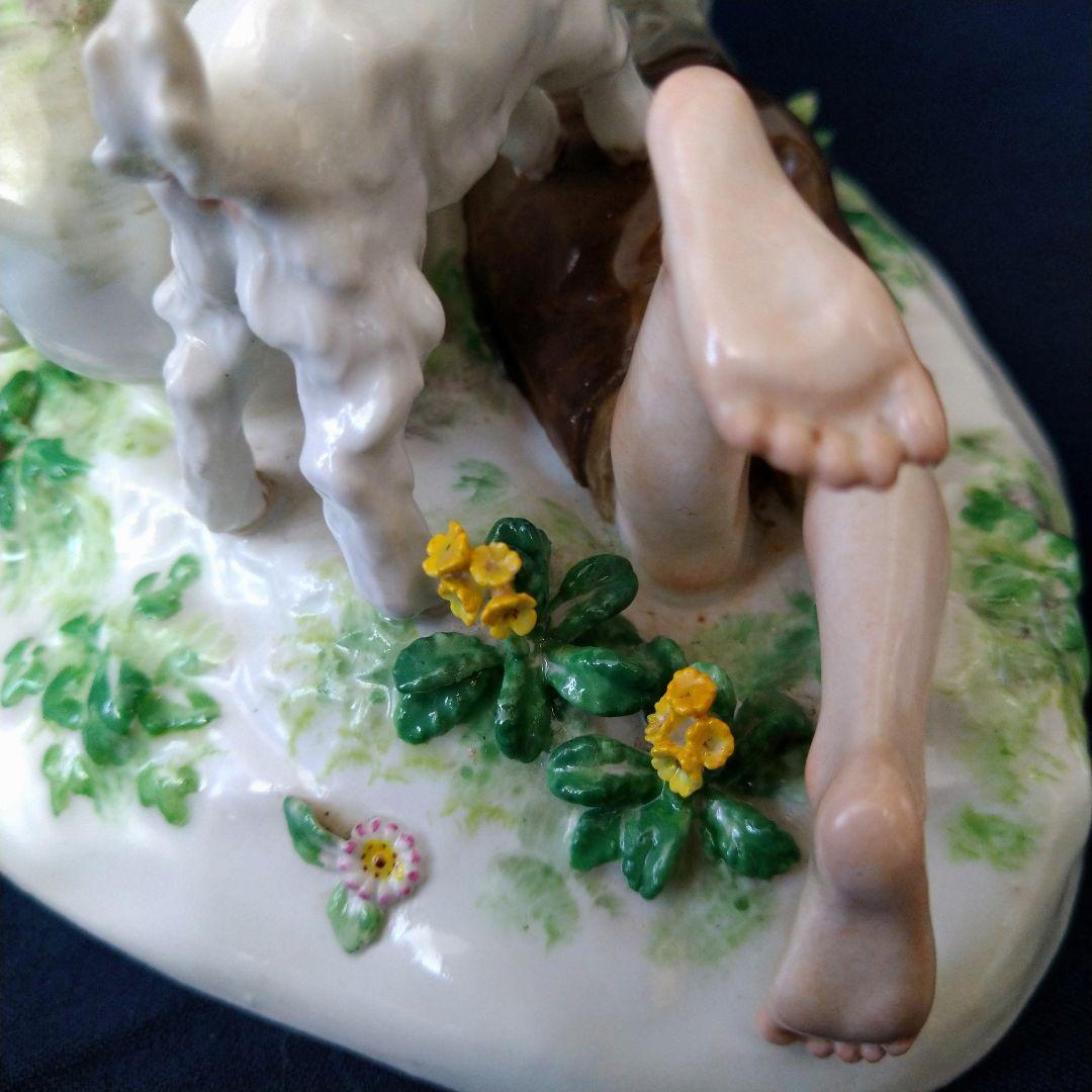 ✤1924年以前マイセン（Meissen）『山羊飼いの恋人たち』